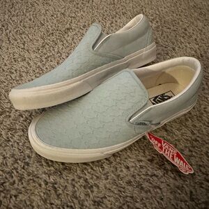 Men’s Size 10; Women’s Size 12 Slip On Embossed Vans